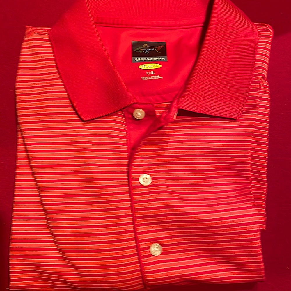 Greg Norman golf polo